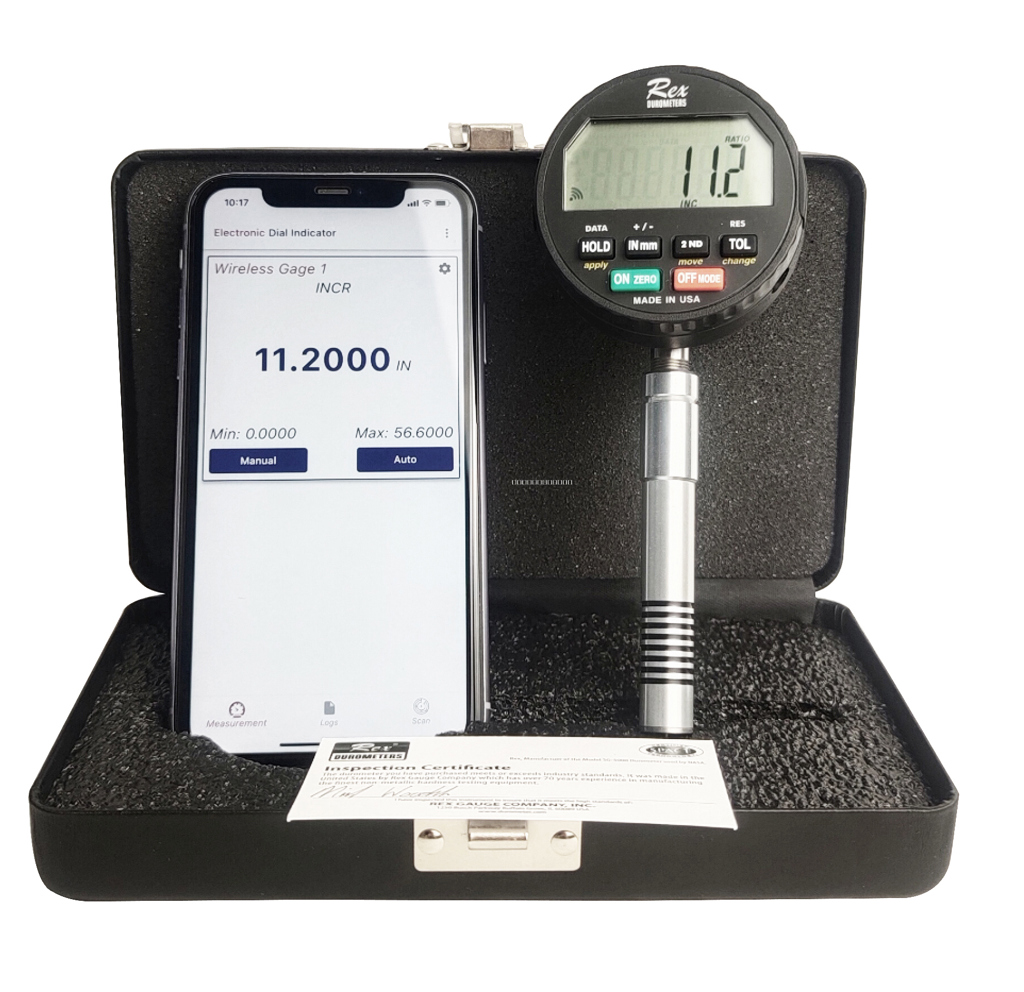 便攜式數(shù)顯邵氏硬度計(jì) 無線傳輸版