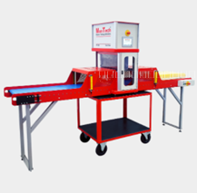 流水線自動(dòng)橡膠切割機(jī)圖片